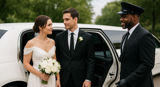 wedding limo