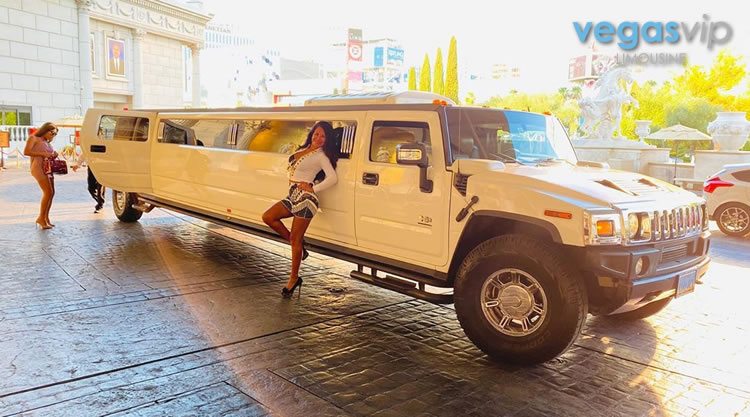 Stretch Pink Hummer Limo | Vegas VIP Limousine